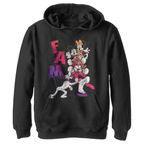 Boy’s Mickey & Friends Mickey & Friends Fam Pull Over Hoodie