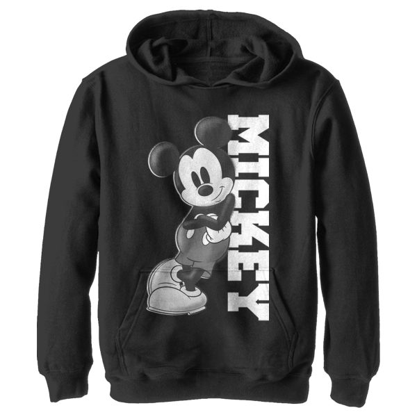 Boy’s Mickey & Friends Mickey Lean Pull Over Hoodie