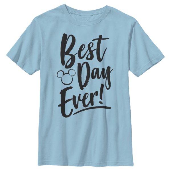 Boy’s Mickey & Friends Mickey Mouse Best Day Ever T-Shirt