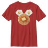 Boy’s Mickey & Friends Mickey Mouse Breakfast Silhouette T-Shirt