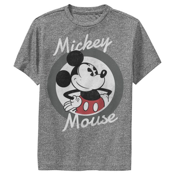 Boy’s Mickey & Friends Mickey Mouse Classic Circle Performance Tee