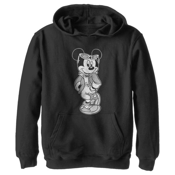 Boy’s Mickey & Friends Mickey Mouse Cool Guy Pull Over Hoodie