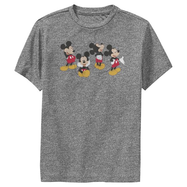 Boy’s Mickey & Friends Mickey Mouse Cute Poses Performance Tee