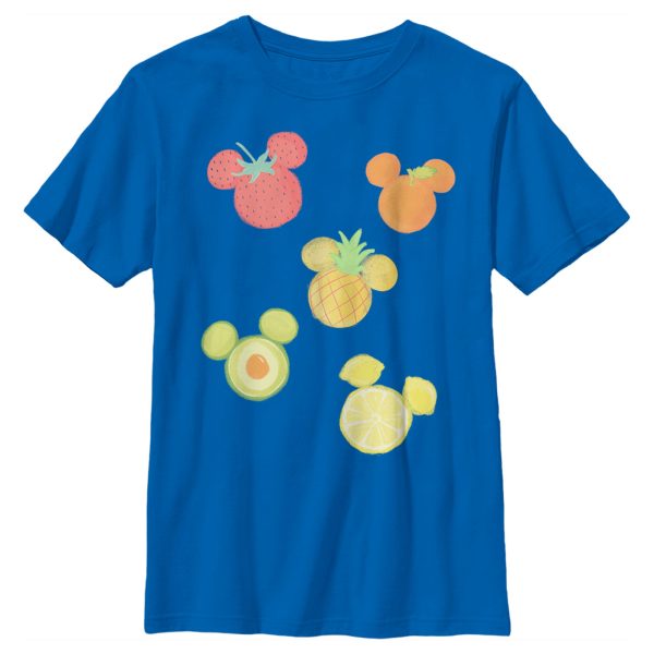 Boy’s Mickey & Friends Mickey Mouse Fruit Silhouettes T-Shirt