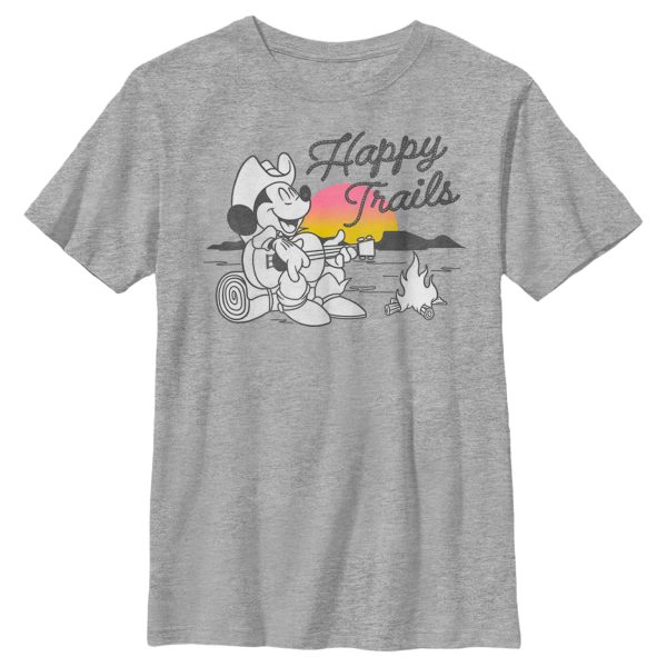 Boy’s Mickey & Friends Mickey Mouse Happy Trails T-Shirt