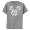 Boy’s Mickey & Friends Mickey Mouse Icons Silhouettes Performance Tee