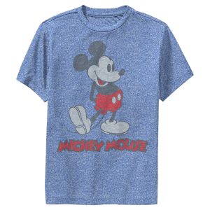 Boy’s Mickey & Friends Mickey Mouse Large Portrait Performance Tee
