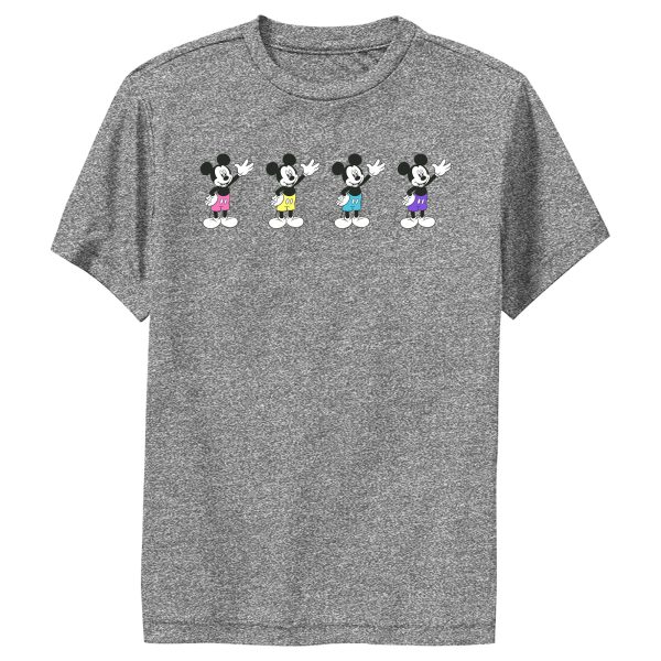 Boy’s Mickey & Friends Mickey Mouse Neon Wave Performance Tee