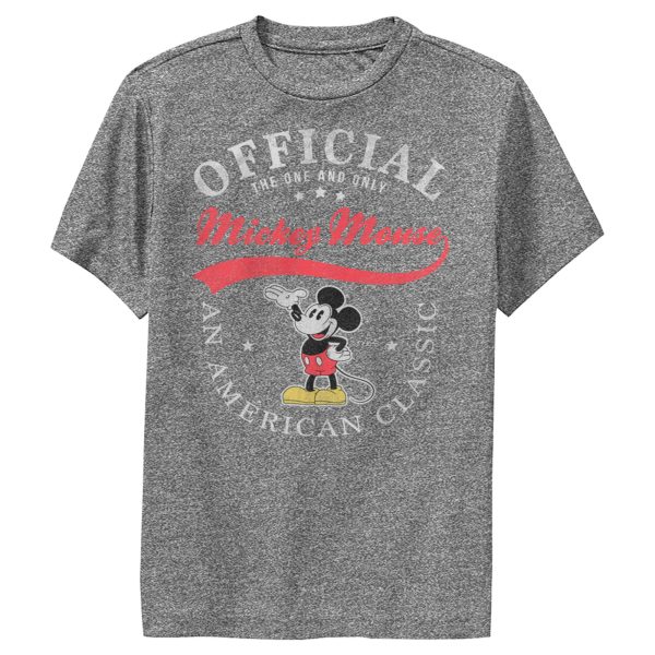 Boy’s Mickey & Friends Mickey Mouse Official One & Only Performance Tee