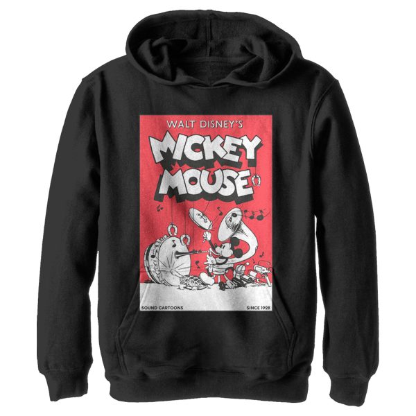 Boy’s Mickey & Friends Mickey Mouse One Man Band Pull Over Hoodie