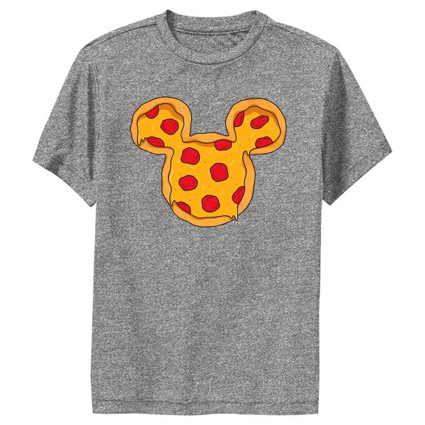 Boy’s Mickey & Friends Mickey Mouse Pizza Silhouette Performance Tee