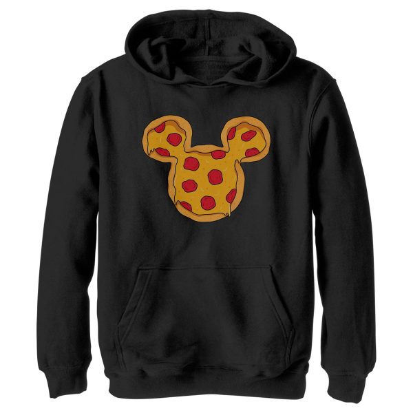 Boy’s Mickey & Friends Mickey Mouse Pizza Silhouette Pull Over Hoodie