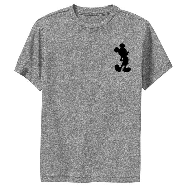 Boy’s Mickey & Friends Mickey Mouse Pocket Silhouette Performance Tee