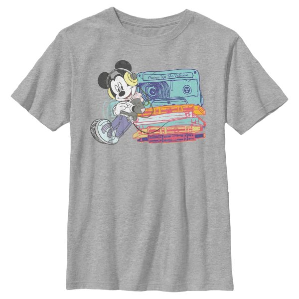 Boy’s Mickey & Friends Mickey Mouse Pump Up the Volume T-Shirt