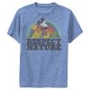 Boy’s Mickey & Friends Mickey Mouse Respect Nature Performance Tee