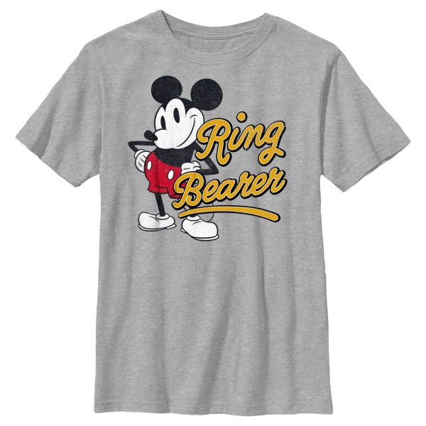 Boy’s Mickey & Friends Mickey Mouse Retro Ring Bearer T-Shirt