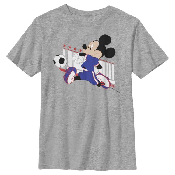 Boy’s Mickey & Friends Mickey Mouse Soccer Japan T-Shirt