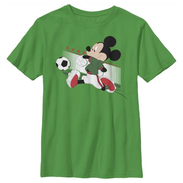 Boy’s Mickey & Friends Mickey Mouse Soccer Mexico T-Shirt