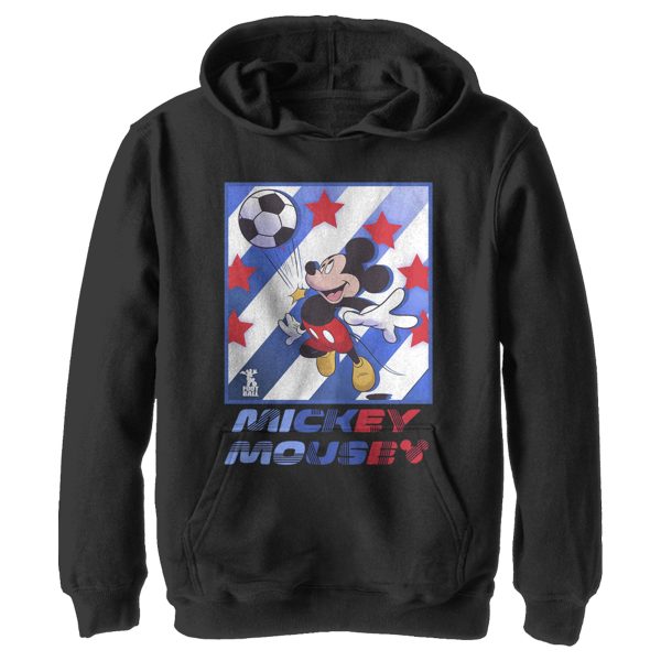 Boy’s Mickey & Friends Mickey Mouse Soccer Star Pull Over Hoodie