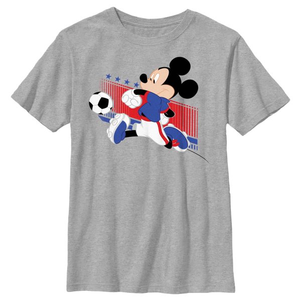 Boy’s Mickey & Friends Mickey Mouse Soccer USA T-Shirt