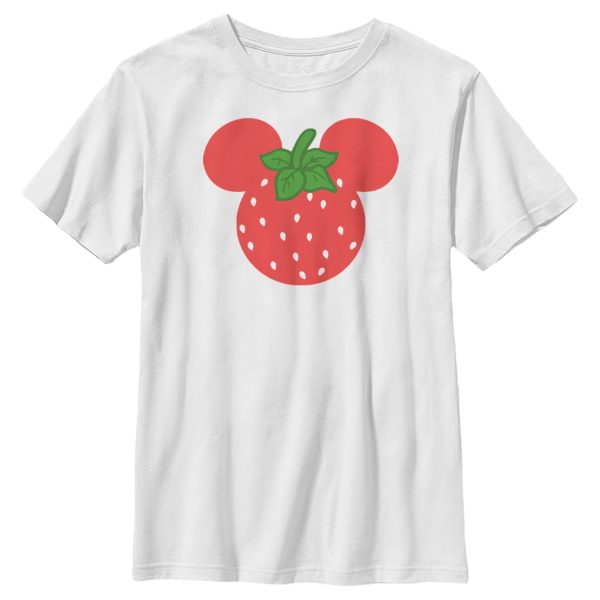 Boy’s Mickey & Friends Mickey Mouse Strawberry Silhouette T-Shirt