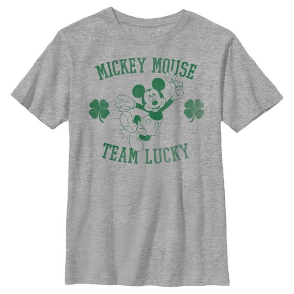 Boy’s Mickey & Friends Mickey Mouse Team Lucky T-Shirt