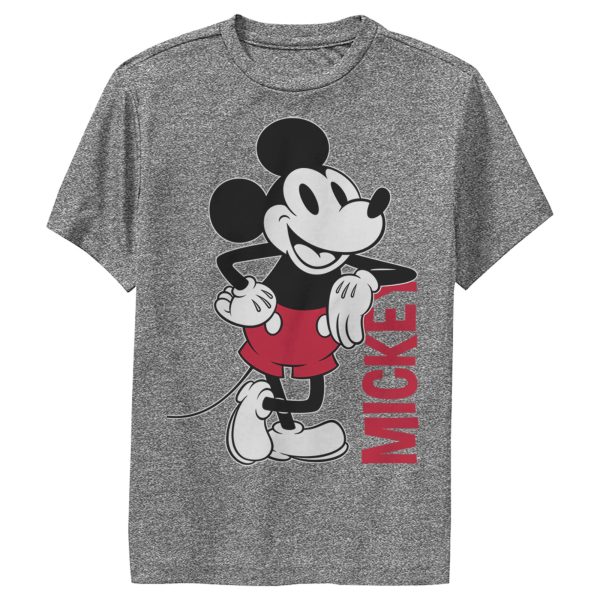 Boy’s Mickey & Friends Mickey Mouse Vintage Lean Performance Tee