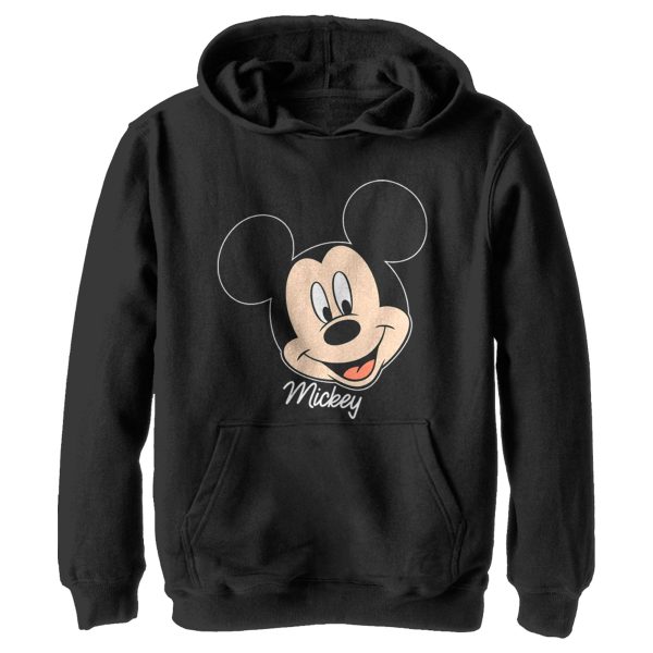 Boy’s Mickey & Friends Mickey Portrait Pull Over Hoodie