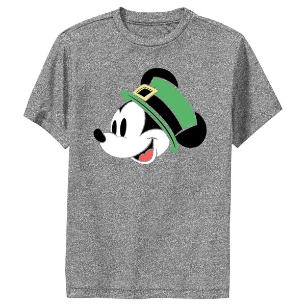 Boy’s Mickey & Friends Mickey With Irish Hat Performance Tee