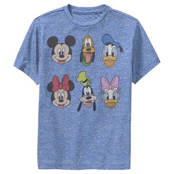 Boy’s Mickey & Friends Mickey and Friends Group Portraits Performance Tee