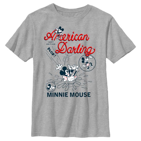 Boy’s Mickey & Friends Mickey and Friends Minnie American Darling T-Shirt