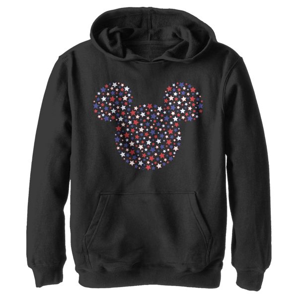 Boy’s Mickey & Friends Mickey and Friends Starry Silhouette Pull Over Hoodie