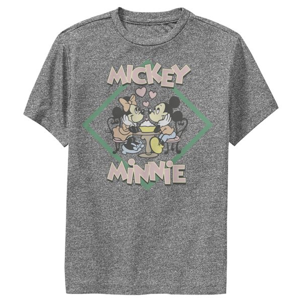 Boy’s Mickey & Friends Mickey and Minnie Date Night Performance Tee