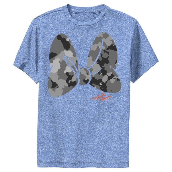 Boy’s Mickey & Friends Minnie Mouse Camo Bow Performance Tee