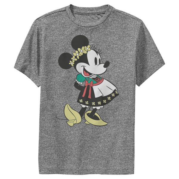 Boy’s Mickey & Friends Minnie Mouse German Oktoberfest Dirndl Performance Tee