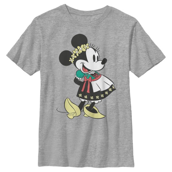 Boy’s Mickey & Friends Minnie Mouse German Oktoberfest Dirndl T-Shirt