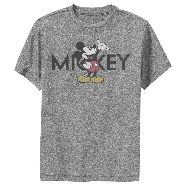 Boy’s Mickey & Friends Old School Mickey Performance Tee