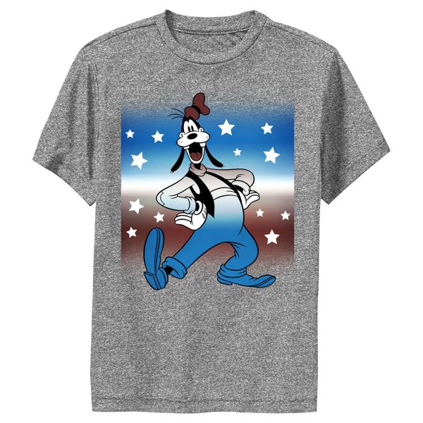 Boy’s Mickey & Friends Patriotic Dancing Goofy Performance Tee