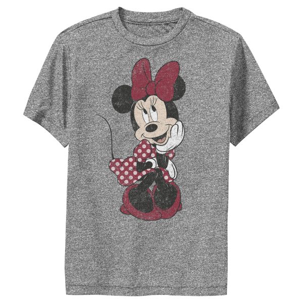 Boy’s Mickey & Friends Polka Dot Minnie Performance Tee