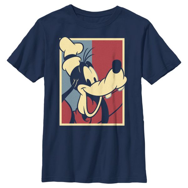 Boy’s Mickey & Friends Red White and Goofy T-Shirt