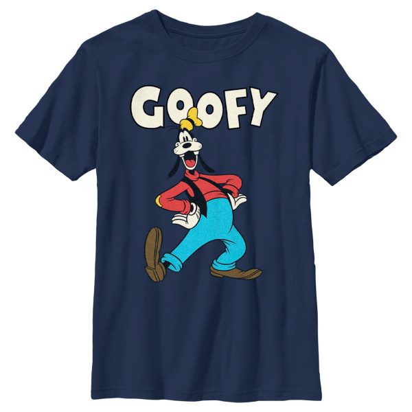 Boy’s Mickey & Friends Retro Goofy Pose T-Shirt