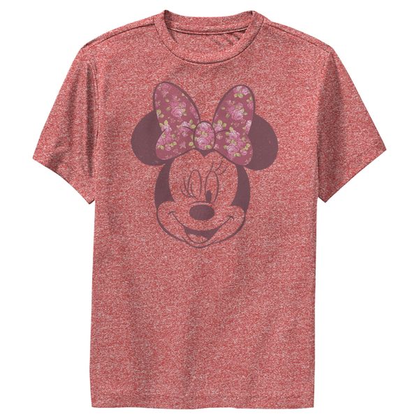 Boy’s Mickey & Friends Rose Bow Minnie Performance Tee