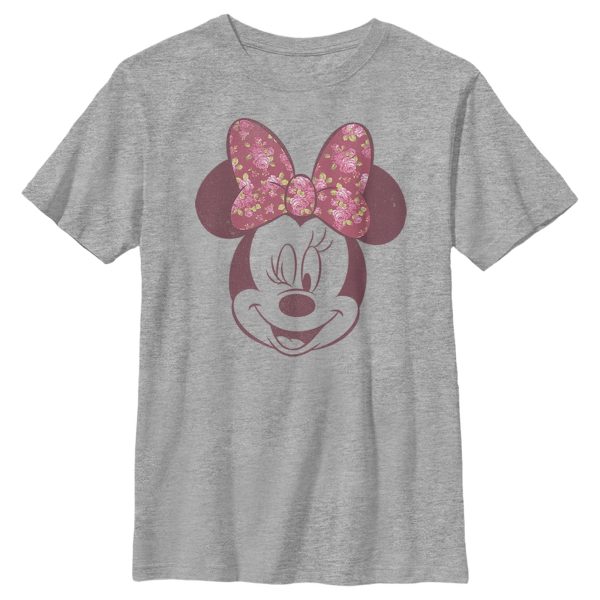 Boy’s Mickey & Friends Rose Bow Minnie T-Shirt