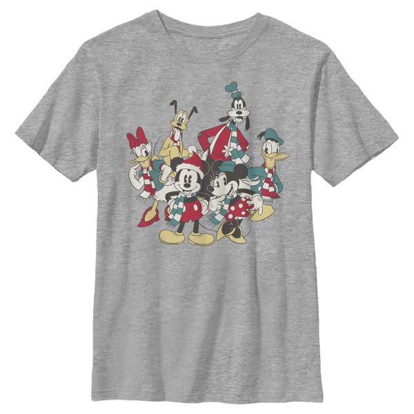 Boy’s Mickey & Friends The Gangs Together For Holiday T-Shirt