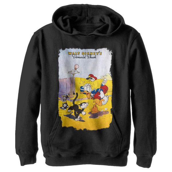 Boy’s Mickey & Friends Unlucky Donald Pull Over Hoodie