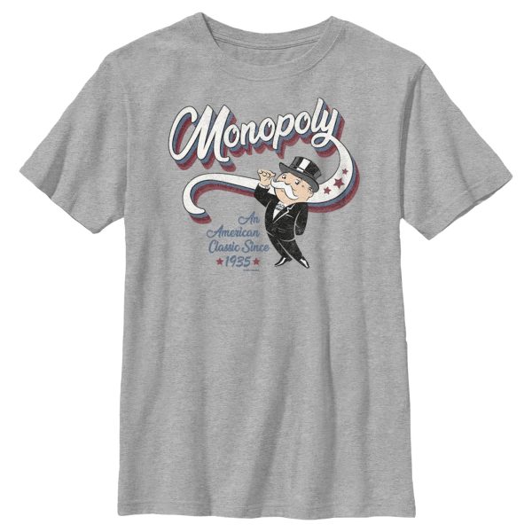 Boy’s Monopoly An American Classic Mr. Monopoly T-Shirt