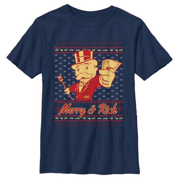 Boy’s Monopoly Merry and Rich T-Shirt