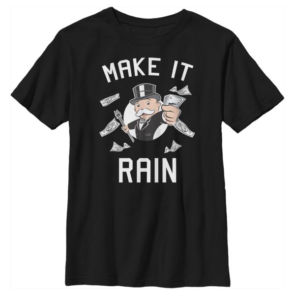 Boy’s Monopoly Pennybags Make It Rain T-Shirt