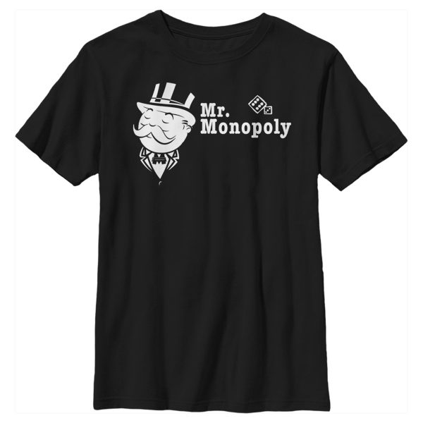 Boy’s Monopoly Uncle Pennybags Portrait T-Shirt