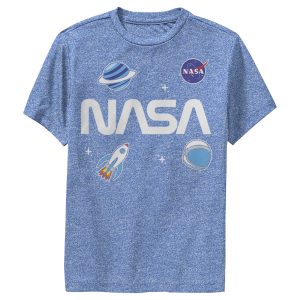 Boy’s NASA Logo Space Emoji Performance Tee
